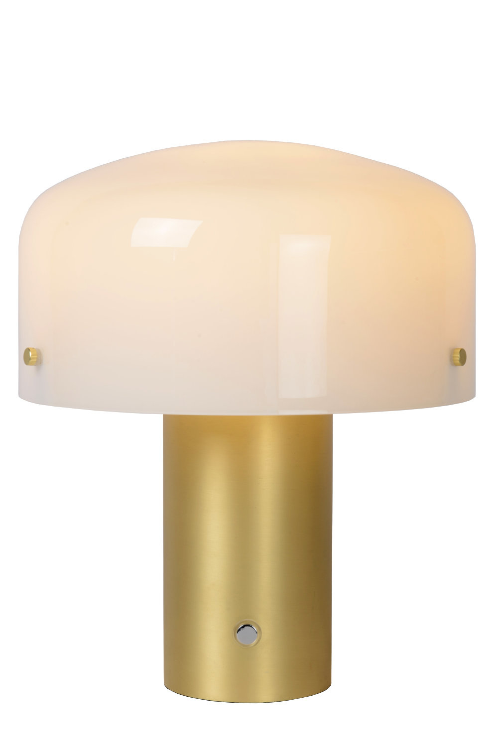 Lucide TIMON Tafellamp E27-25W 35cm Matt Goud-Opaal