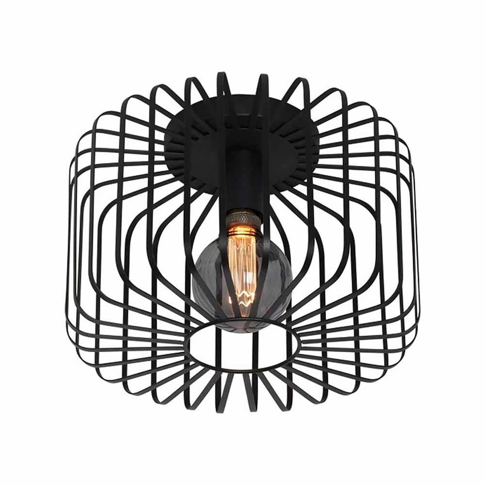 Freelight Plafondlamp Stecca Ø 33 cm zwart Freelight Plafondlamp Stecca Ø 33 cm zwart