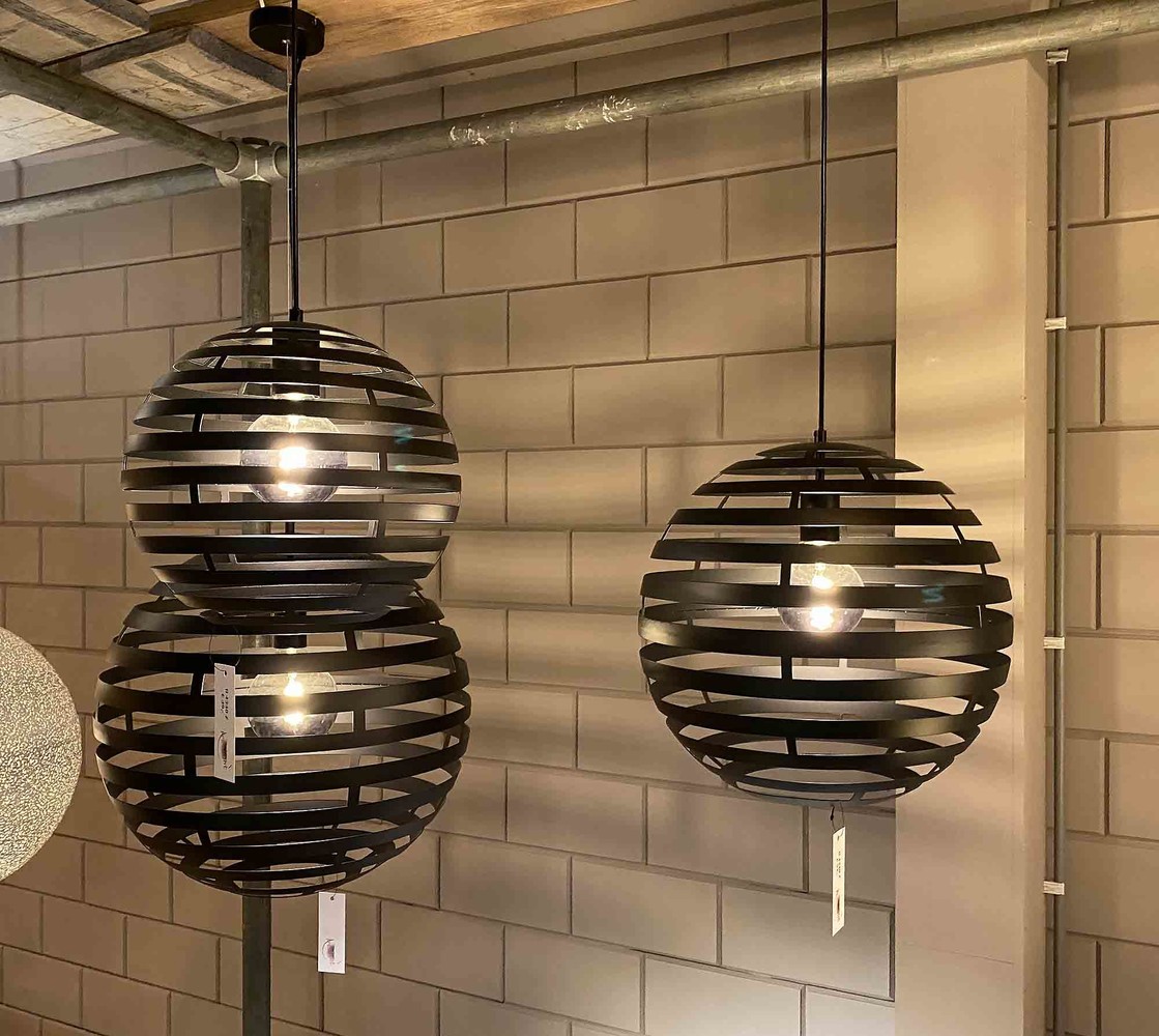 Freelight Hanglamp Nettuno Ø 40 cm zwart Freelight Hanglamp Nettuno Ø 40 cm zwart