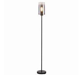 Freelight Vloerlamp Ventotto H 165 cm Ø 15 cm rook glas zwart Freelight Vloerlamp Ventotto H 165 cm Ø 15 cm rook glas zwart
