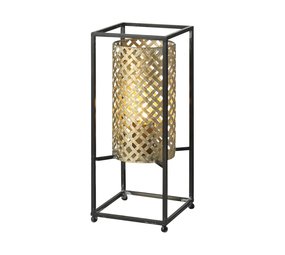 Freelight Tafellamp Petrolio H 37 cm B 15 cm goud zwart Freelight Tafellamp Petrolio H 37 cm B 15 cm goud zwart