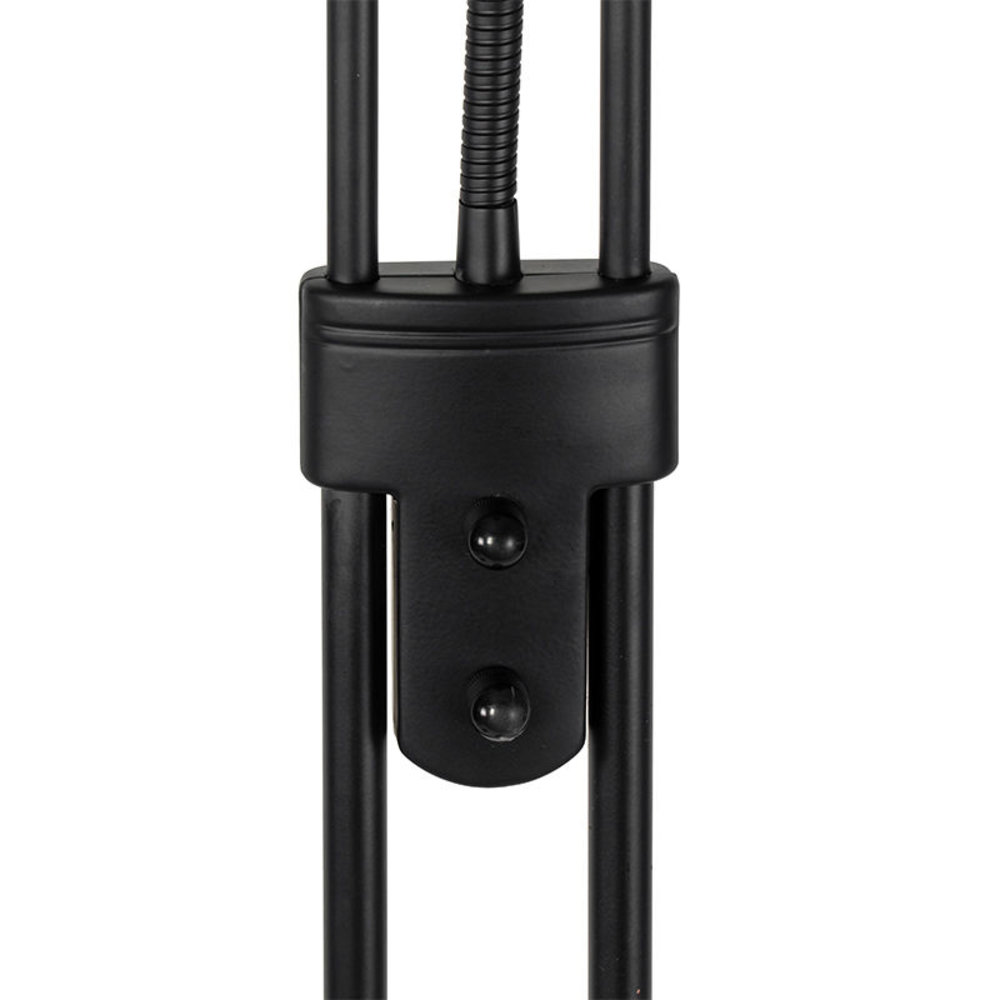 Highlight Vloerlamp New Luna H 180 cm 24 + 5 Watt zwart Highlight Vloerlamp New Luna H 180 cm 24 + 5 Watt zwart