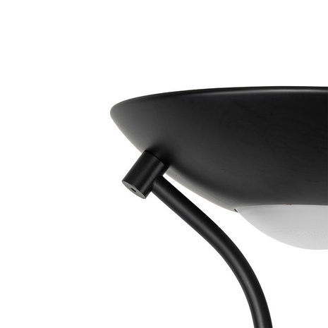 Highlight Vloerlamp New Luna H 180 cm 24 + 5 Watt zwart Highlight Vloerlamp New Luna H 180 cm 24 + 5 Watt zwart
