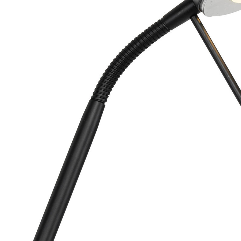 Highlight Vloerlamp New Luna H 180 cm 24 + 5 Watt zwart Highlight Vloerlamp New Luna H 180 cm 24 + 5 Watt zwart