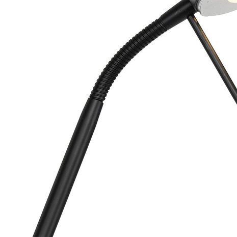 Highlight Vloerlamp New Luna H 180 cm 24 + 5 Watt zwart Highlight Vloerlamp New Luna H 180 cm 24 + 5 Watt zwart
