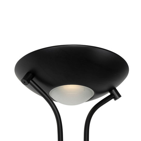 Highlight Vloerlamp New Luna H 180 cm 24 + 5 Watt zwart Highlight Vloerlamp New Luna H 180 cm 24 + 5 Watt zwart