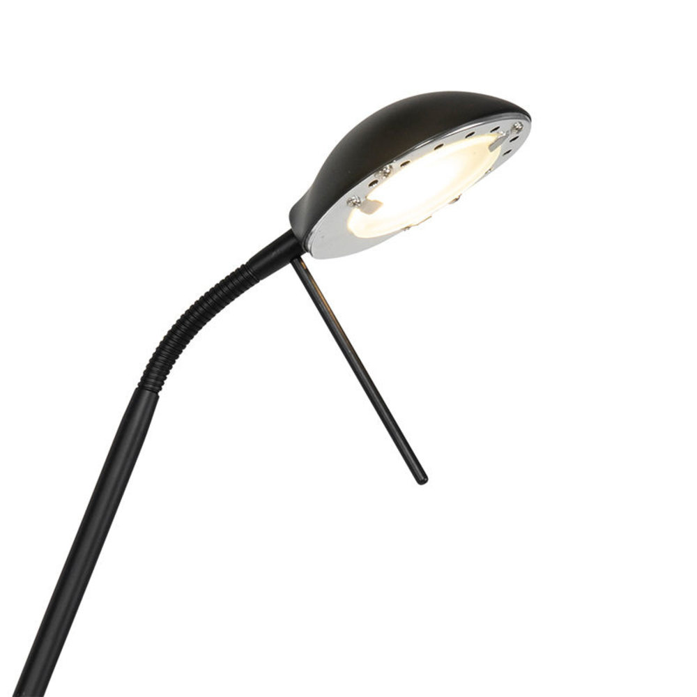 Highlight Vloerlamp New Luna H 180 cm 24 + 5 Watt zwart Highlight Vloerlamp New Luna H 180 cm 24 + 5 Watt zwart