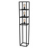 Vloerlamp Novanta 3 lichts H 150 cm zwart