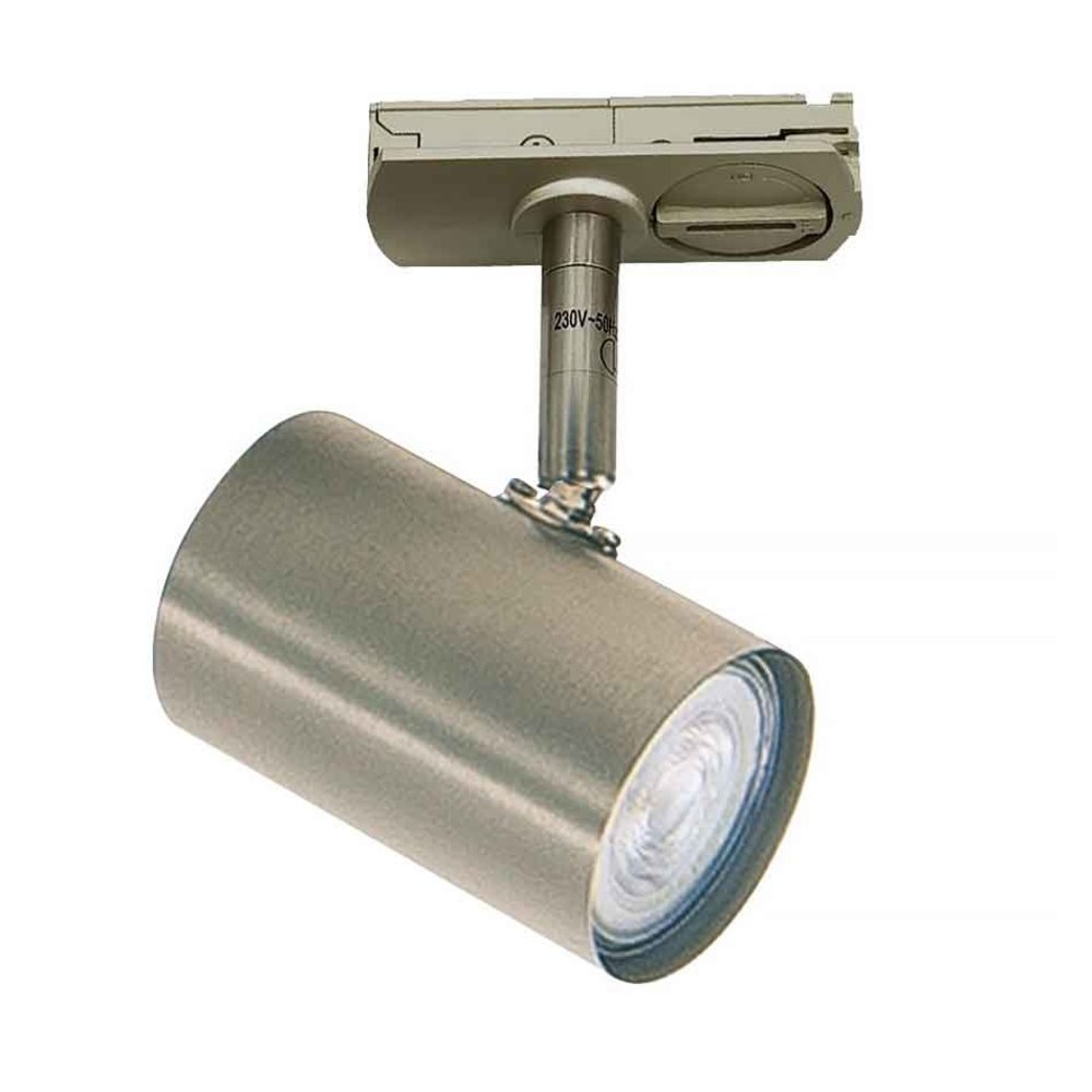 Highlight Railsysteem Trackline 100 cm + 3 cilinder spots mat chroom Highlight Railsysteem Trackline 100 cm + 3 cilinder spots mat chroom