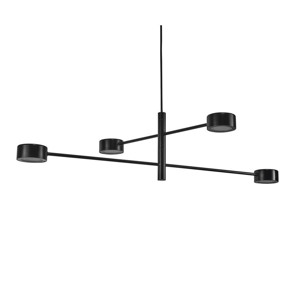 Nordlux Hanglamp Clyde 4 lichts 89 x 89 cm 3 step dim zwart Nordlux Hanglamp Clyde 4 lichts 89 x 89 cm 3 step dim zwart