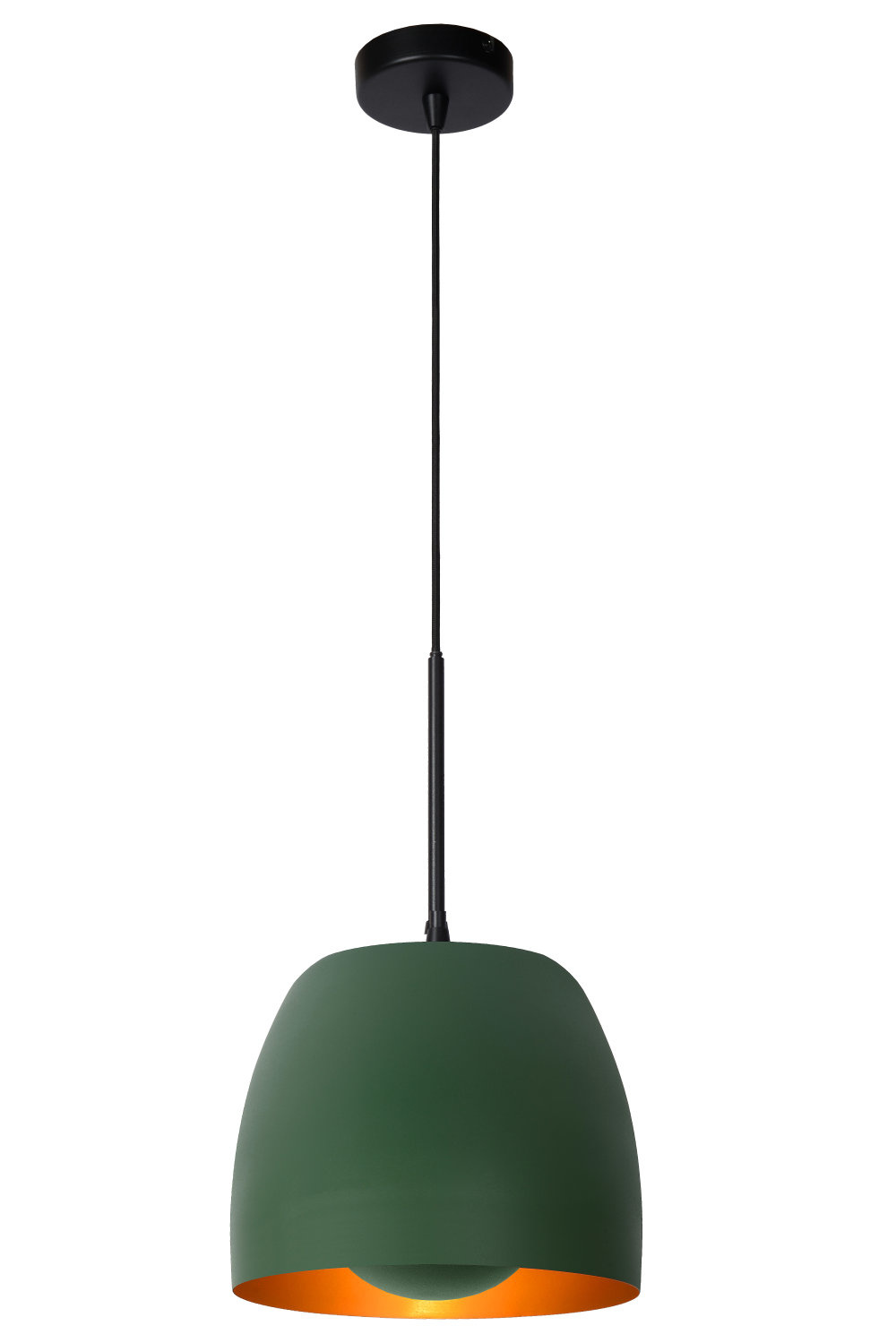 Lucide NOLAN Hanglamp - Ø 24 cm - 1xE27 - Groen