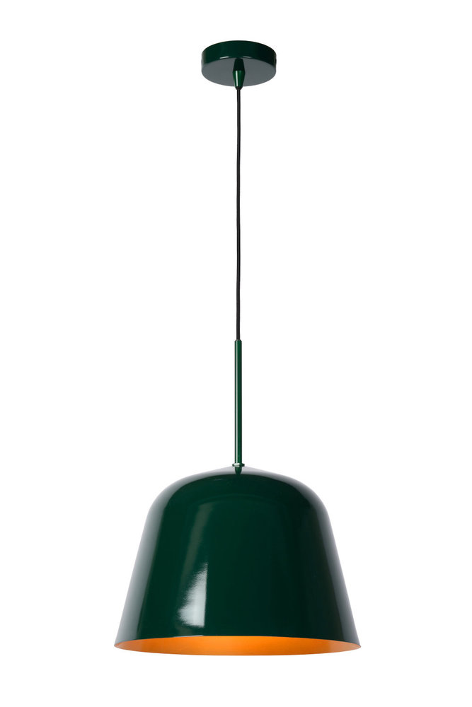 Lucide MISHA - Hanglamp - Ø 31 cm - 1xE27 - Groen Lucide MISHA - Hanglamp - Ø 31 cm - 1xE27 - Groen
