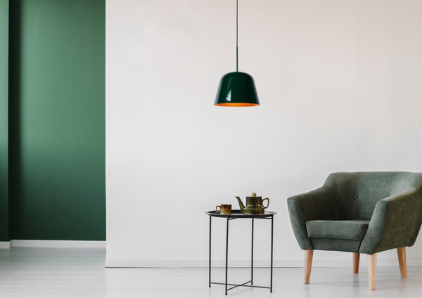 Lucide MISHA - Hanglamp - Ø 31 cm - 1xE27 - Groen Lucide MISHA - Hanglamp - Ø 31 cm - 1xE27 - Groen
