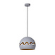 Lucide CORENTIN - Hanglamp Kinderkamer - Ø 28 cm - 1xE27 - Grijs Lucide CORENTIN - Hanglamp Kinderkamer - Ø 28 cm - 1xE27 - Grijs
