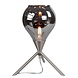 Highlight Tafellamp Cambio H 31 cm Ø 22 cm mat chroom Highlight Tafellamp Cambio H 31 cm Ø 22 cm mat chroom
