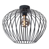 Highlight Plafondlamp Mela Ø 50 cm zwart Highlight Plafondlamp Mela Ø 50 cm zwart