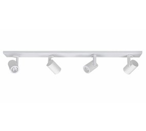 Highlight Spot HALO 4 lichts balk L 91 cm wit