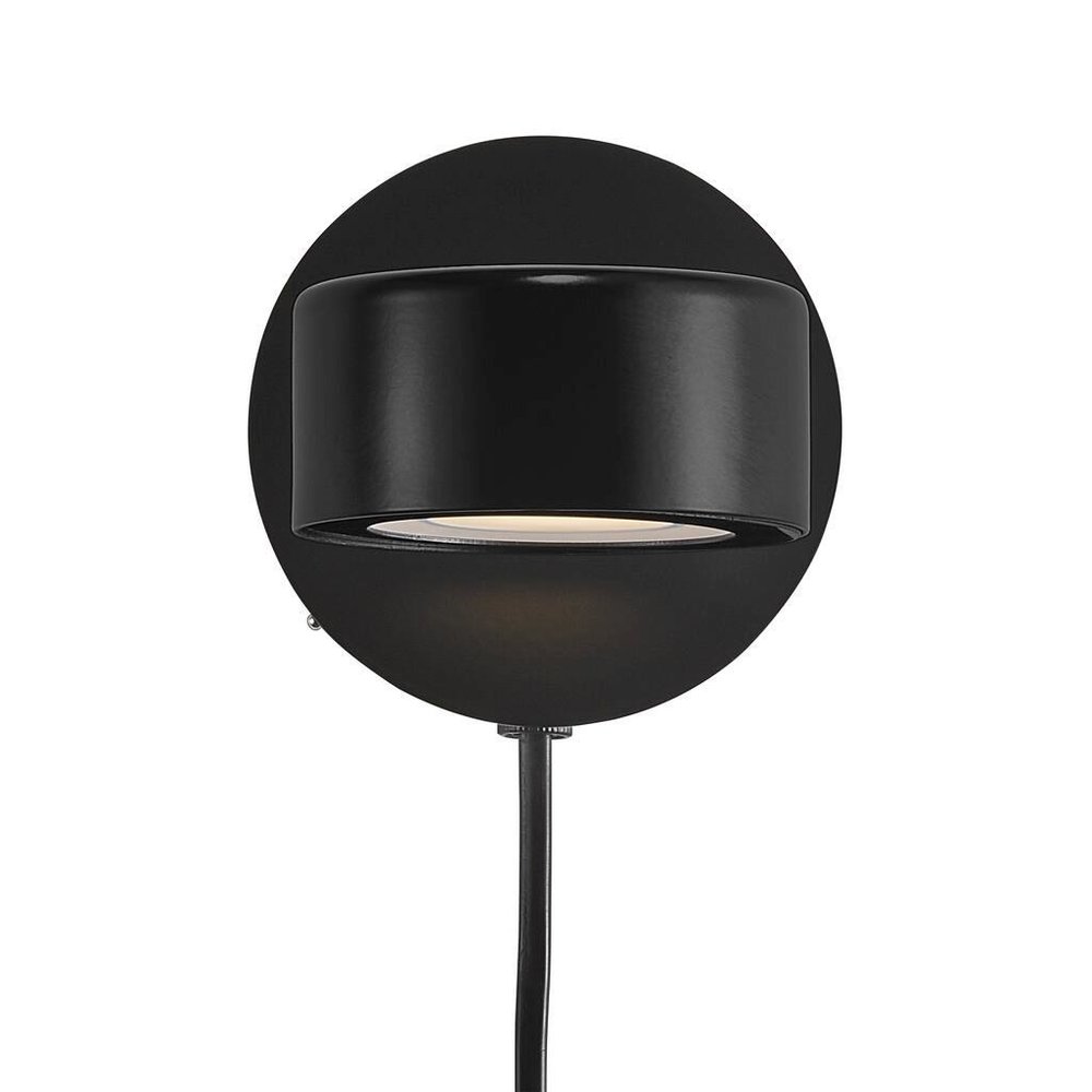 Nordlux Wandlamp Clyde Ø 10 cm 3 step dim zwart Nordlux Wandlamp Clyde Ø 10 cm 3 step dim zwart