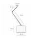 Ylumen Hanglamp Knik met zwarte kap Ø 40 cm mat-chroom Ylumen Hanglamp Knik met zwarte kap Ø 40 cm mat-chroom