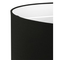 Hanglamp Knik met zwarte kap Ø 40 cm zwart