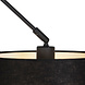 Ylumen Hanglamp Knik met zwarte kap Ø 40 cm zwart Ylumen Hanglamp Knik met zwarte kap Ø 40 cm zwart
