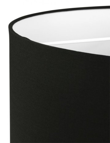 Ylumen Hanglamp Knik 2 lichts met zwarte kappen Ø 40 cm zwart