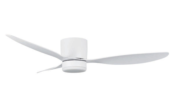 Ylumen Plafondventilator Brezza Ø 132 cm met verlichting wit Ylumen Plafondventilator Brezza Ø 132 cm met verlichting wit