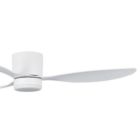 Ylumen Plafondventilator Brezza Ø 132 cm met verlichting wit Ylumen Plafondventilator Brezza Ø 132 cm met verlichting wit