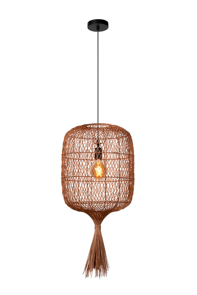 Lucide GARVE - Hanglamp - Ø 40 cm - 1xE27 - Okergeel Lucide GARVE - Hanglamp - Ø 40 cm - 1xE27 - Okergeel