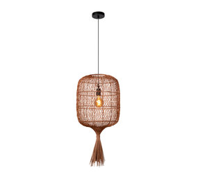 Lucide GARVE - Hanglamp - Ø 40 cm - 1xE27 - Okergeel Lucide GARVE - Hanglamp - Ø 40 cm - 1xE27 - Okergeel