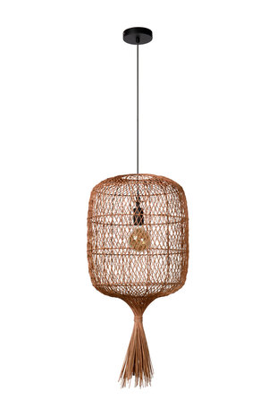 Lucide GARVE - Hanglamp - Ø 40 cm - 1xE27 - Okergeel Lucide GARVE - Hanglamp - Ø 40 cm - 1xE27 - Okergeel