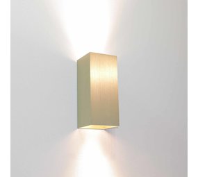 Artdelight Wandlamp Dante 2 lichts 15,5 x 6,5 cm mat goud Artdelight Wandlamp Dante 2 lichts 15,5 x 6,5 cm mat goud