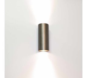 Artdelight Wandlamp Roulo 2 lichts H 15,4 Ø 6,5 cm metallic brons Artdelight Wandlamp Roulo 2 lichts H 15,4 Ø 6,5 cm metallic brons