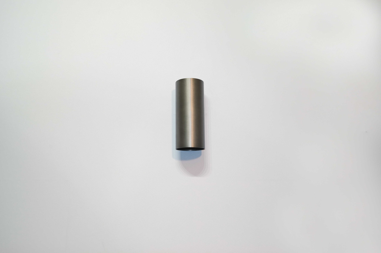 Artdelight Wandlamp Roulo 2 lichts H 15,4 Ø 6,5 cm metallic brons