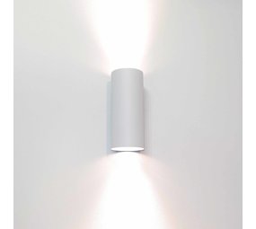 Artdelight Wandlamp Roulo 2 lichts H 15,4 Ø 6,5 cm wit Artdelight Wandlamp Roulo 2 lichts H 15,4 Ø 6,5 cm wit