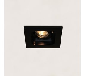 Artdelight Inbouwspot Moggio 1 lichts GU10 zwart Artdelight Inbouwspot Moggio 1 lichts GU10 zwart