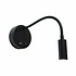 Wandlamp Flex USB zwart Wandlamp Flex USB zwart