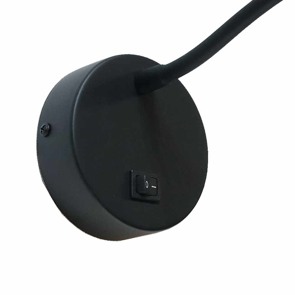 Artdelight Wandlamp Flex zwart Artdelight Wandlamp Flex zwart