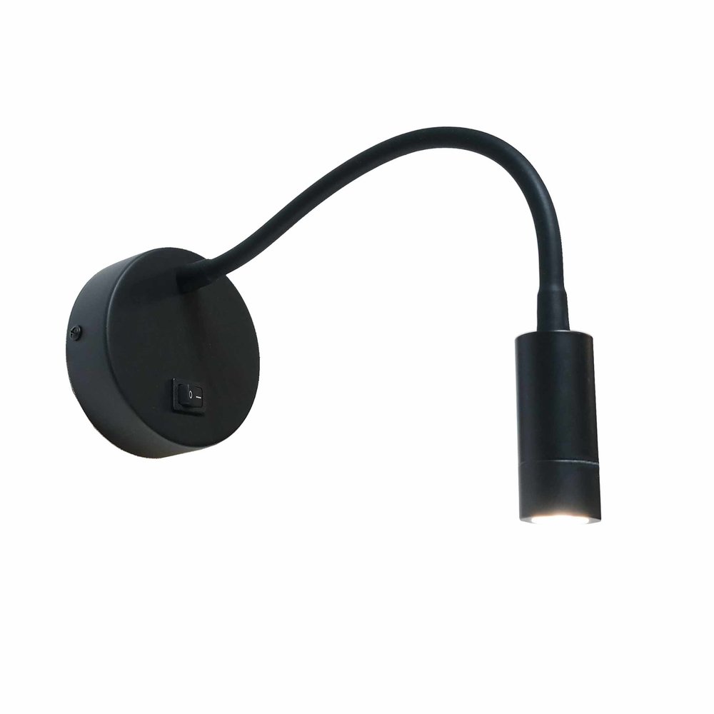 Artdelight Wandlamp Flex zwart Artdelight Wandlamp Flex zwart