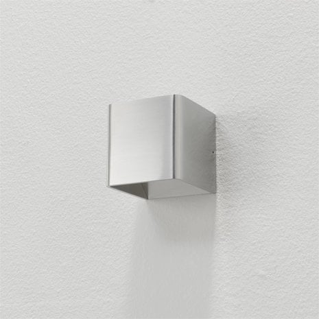 Artdelight Wandlamp Fulda 10x10 cm aluminium Artdelight Wandlamp Fulda 10x10 cm aluminium
