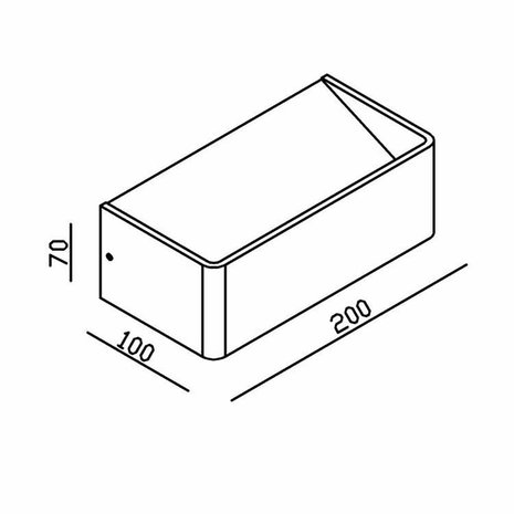 Artdelight Wandlamp Mainz 20 x 7 cm koper brons Artdelight Wandlamp Mainz 20 x 7 cm koper brons