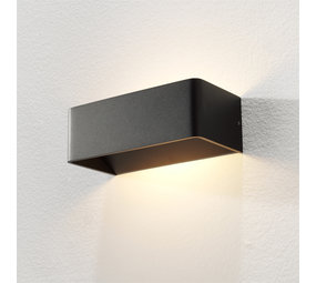 Artdelight Wandlamp Mainz 20 x 7 cm zwart Artdelight Wandlamp Mainz 20 x 7 cm zwart