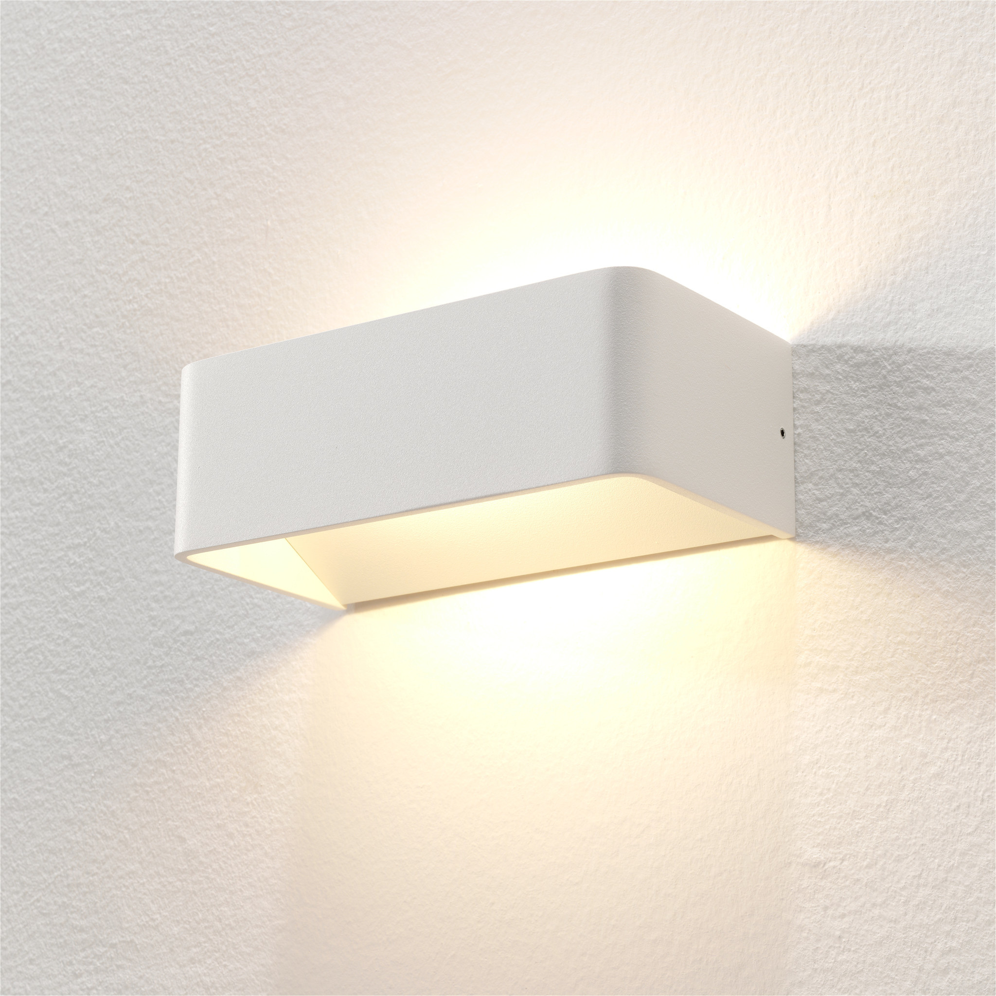 Artdelight Wandlamp Mainz 20 x 7 cm wit