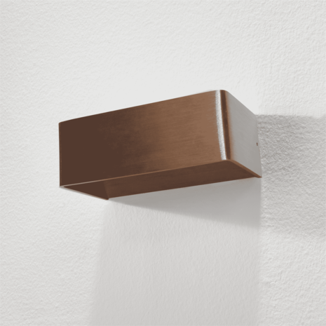 Artdelight Wandlamp Mainz 20 x 7 cm koper brons Artdelight Wandlamp Mainz 20 x 7 cm koper brons