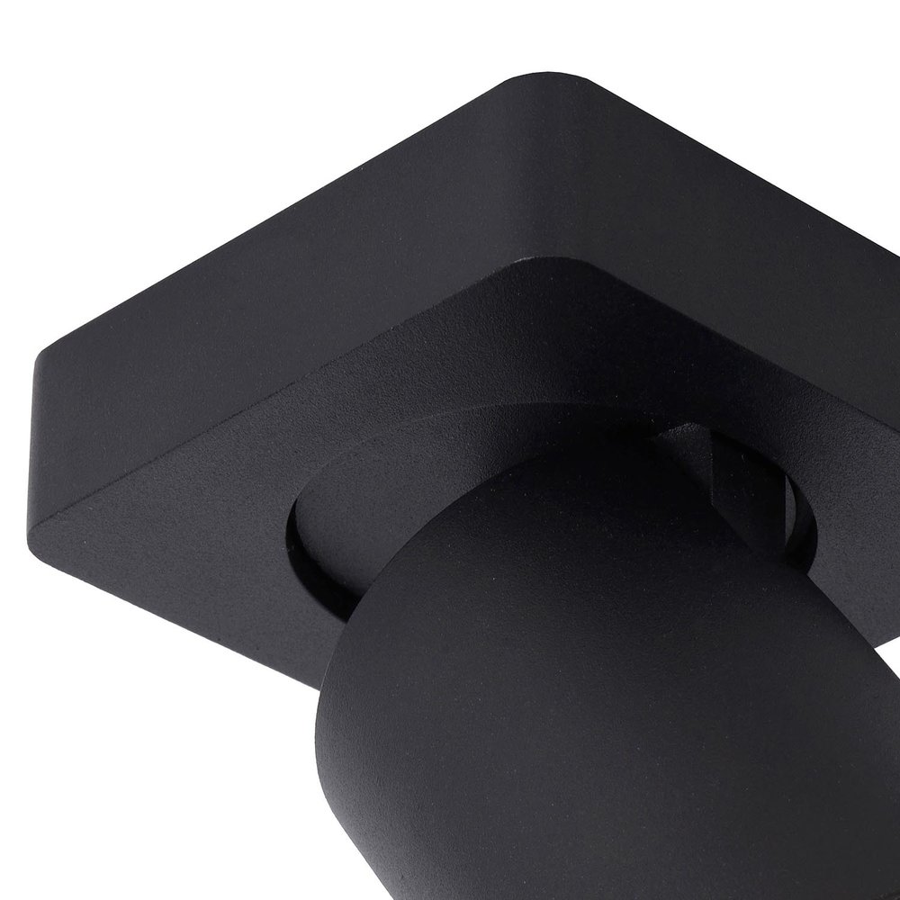 Artdelight Spot Megano 4 lichts vierkant zwart Artdelight Spot Megano 4 lichts vierkant zwart