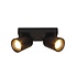 Spot Megano 2 lichts balk zwart Spot Megano 2 lichts balk zwart