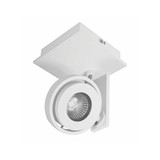 Artdelight Spot Meist 1 lichts wit Artdelight Spot Meist 1 lichts wit