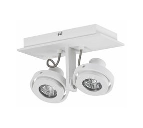 Artdelight Spot Meist 2 lichts wit