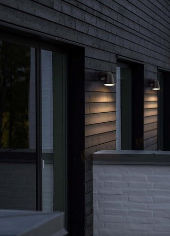 Nordlux Buitenlamp Front single wand zwart Nordlux Buitenlamp Front single wand zwart