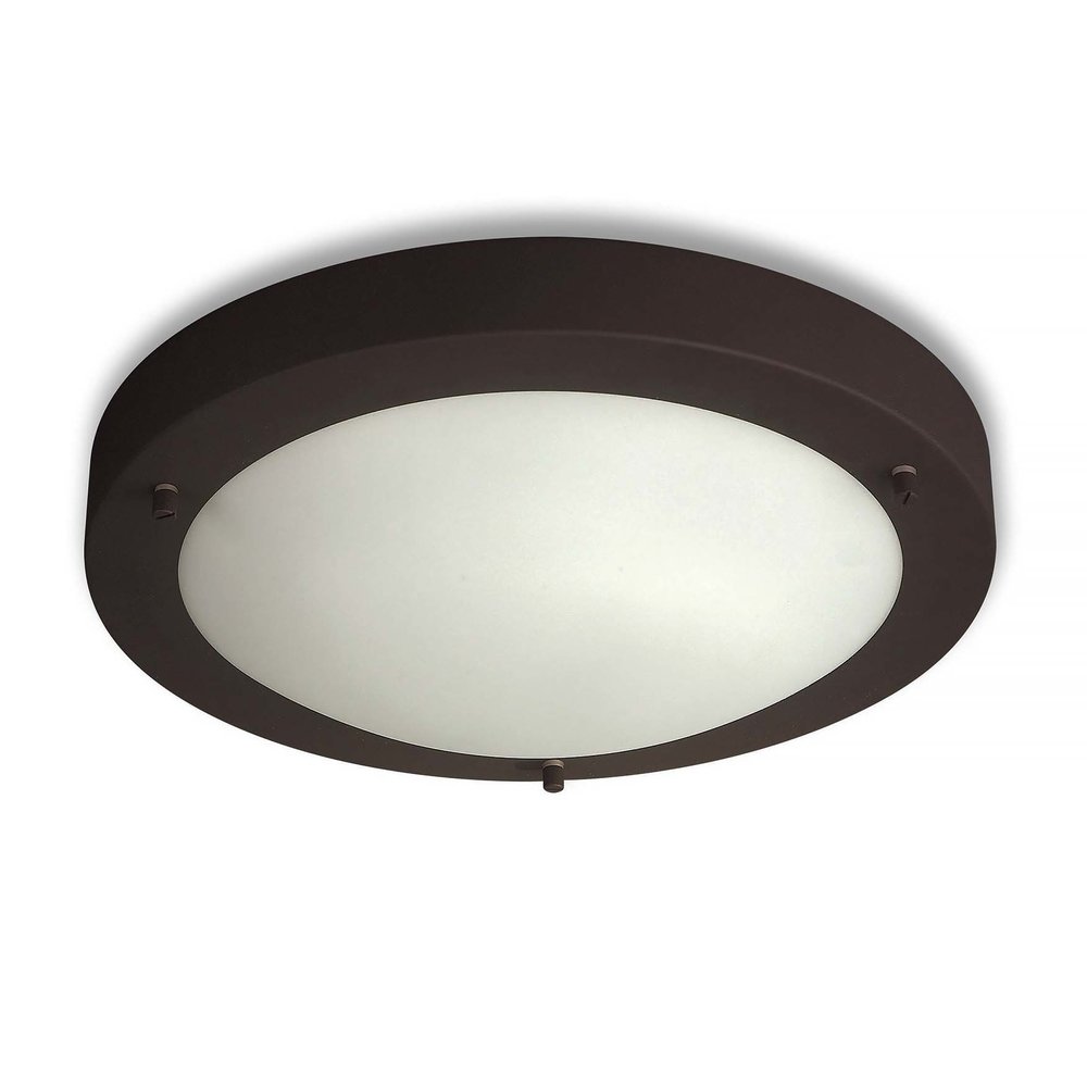 Artdelight Plafondlamp Yuca Ø 30 cm 12 Watt zwart Artdelight Plafondlamp Yuca Ø 30 cm 12 Watt zwart